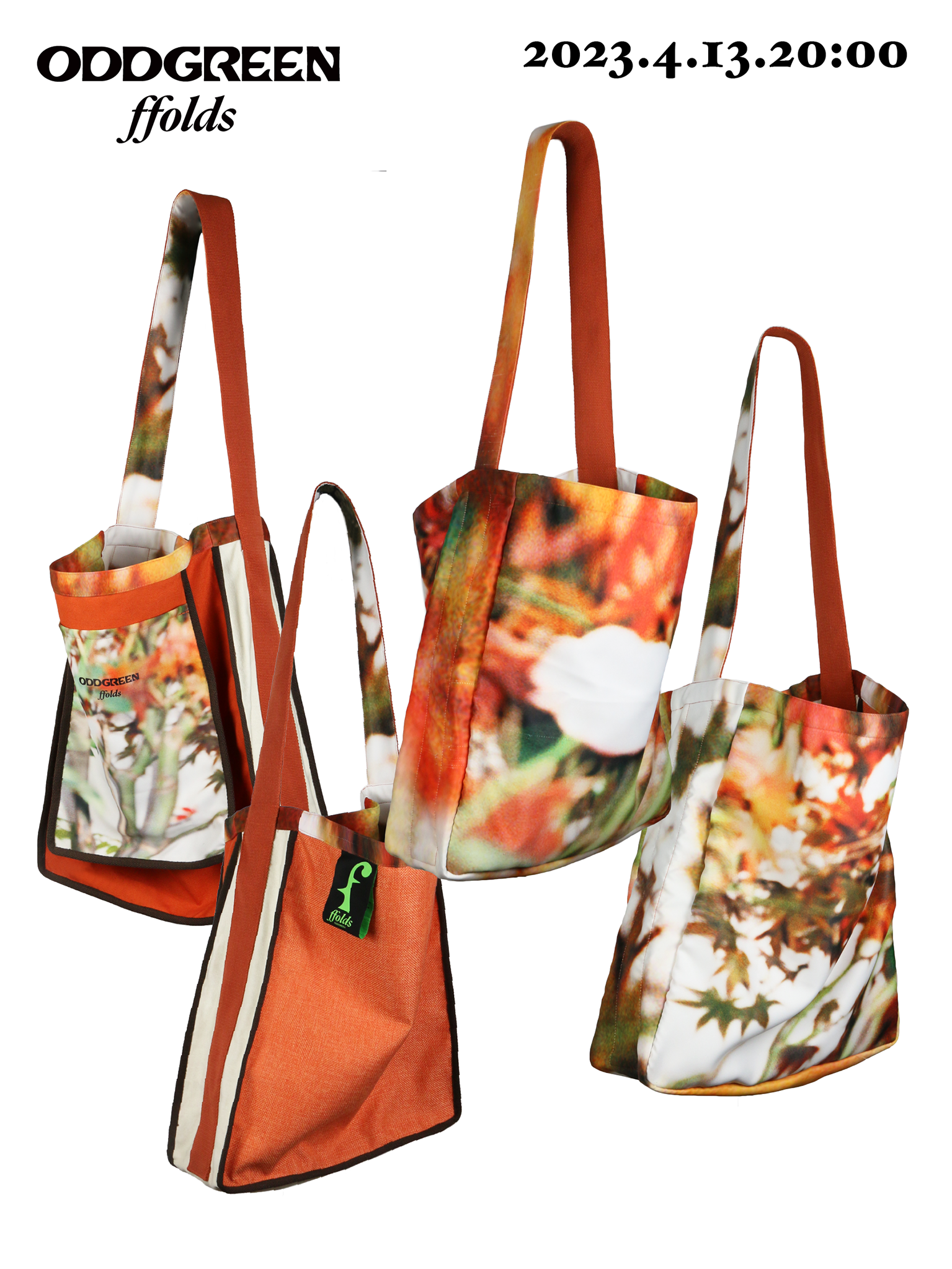 绿场oddgreen|ffolds第五期红叶包可斜挎可单肩双面背