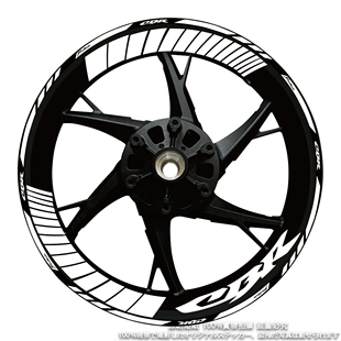 适用本田CBR1000RR 600RR 250RR轮贴轮圈贴花反光贴纸改装防水机