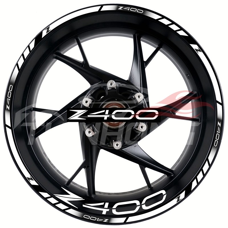 17寸托车川崎Z400轮毂性改装