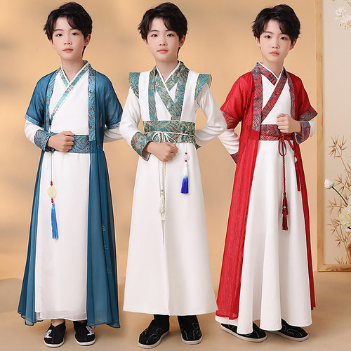 男童演出服儿童古装亿潮儿