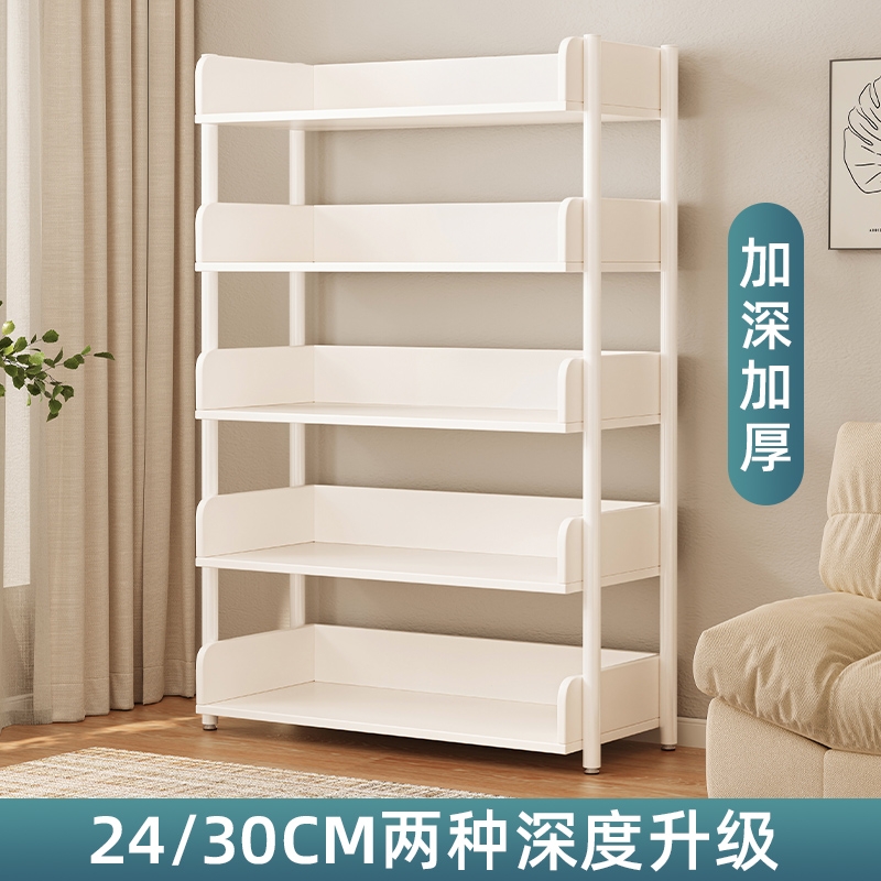 置物架落地多层收纳架超市货架零食储物架客厅展示架家用简易书架