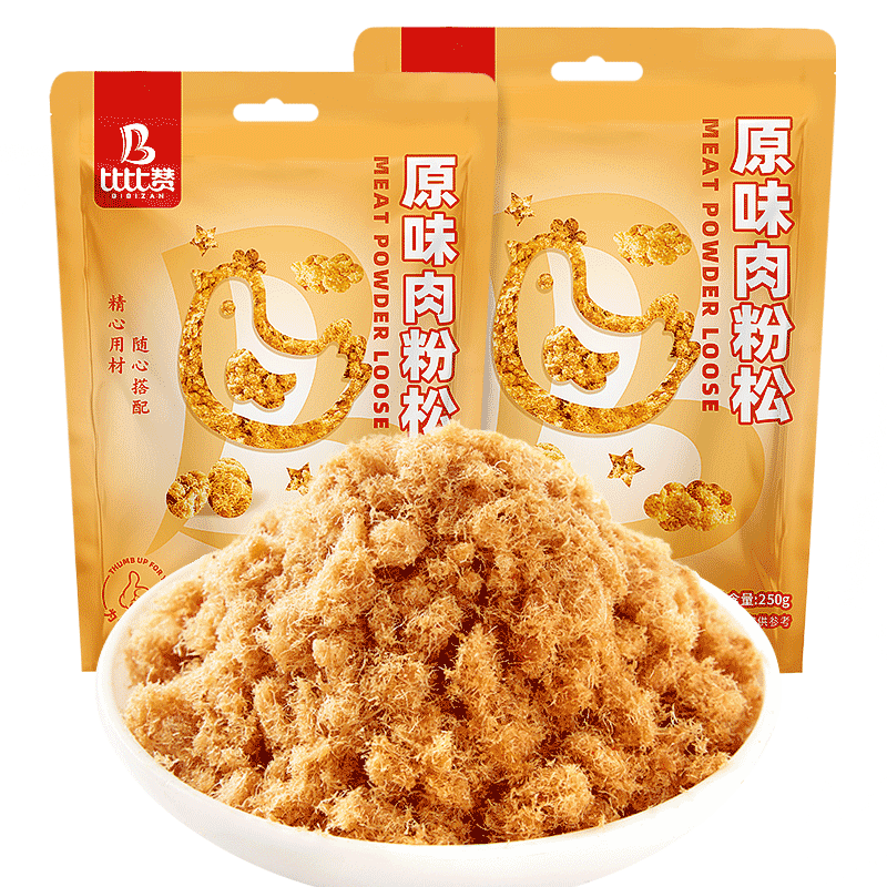 比比赞饭团寿司烘焙原料肉粉松