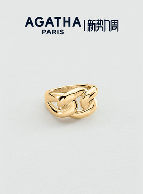 AGATHA/瑷嘉莎流金系列环扣戒指