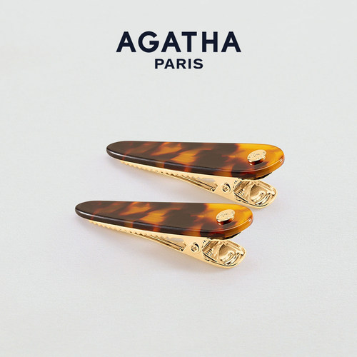 明星同款边夹Agatha/瑷嘉莎发卡