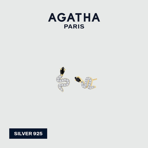 蛇影蜕变系列耳钉耳环AGATHA