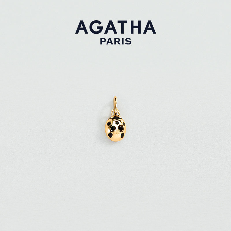 AGATHA/瑷嘉莎个性化定制系列巴洛克珍珠项链法式轻奢锁骨链设计