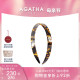 AGATHA 优雅高级精致发饰送女友饰品 瑷嘉莎发箍女法式 520礼物