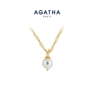 系列经典 珍珠小米珠项链 AGATHA 瑷嘉莎夏季 复古时尚 新品 法式