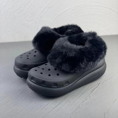 云朵洞洞鞋内胆可拆卸棉套