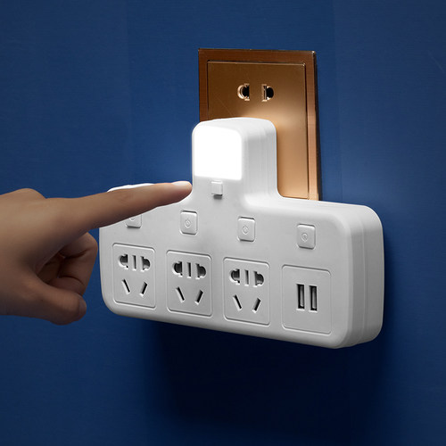 插座转换器插座面板多孔