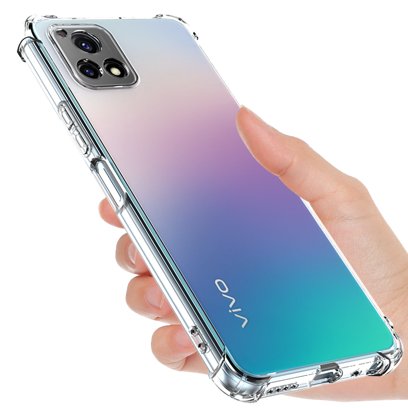 希凯适用vivoiqoou3x手机壳IQOOU3保护套iqoou1气囊透明软iqoou1x硅胶防摔全包边外壳IQOOU3X标准版男女创意