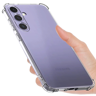 希凯适用三星s24手机壳Galaxy S24+保护套S24Ultra透明软壳s24u新款硅胶外壳气囊防摔全包边男女个性创意简约