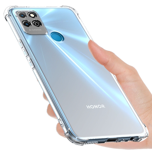 希凯适用荣耀Play5t手机壳华为play5t活力版气囊防摔play5tpro保护套PLAY5透明硅胶新款软全包边男女个性创意