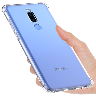 希凯适用魅族X8手机壳魅族x8保护套魅族note8透明软壳新款气囊防摔全包边硅胶外壳男女个性创意潮简约支架