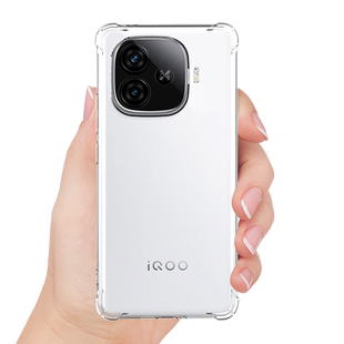 希凯适用VIVOIQOOZ9手机壳透明IQOO Z9X保护套iqooz9turbo硅胶软壳+气囊防摔全包边新款个性创意男女简约外壳