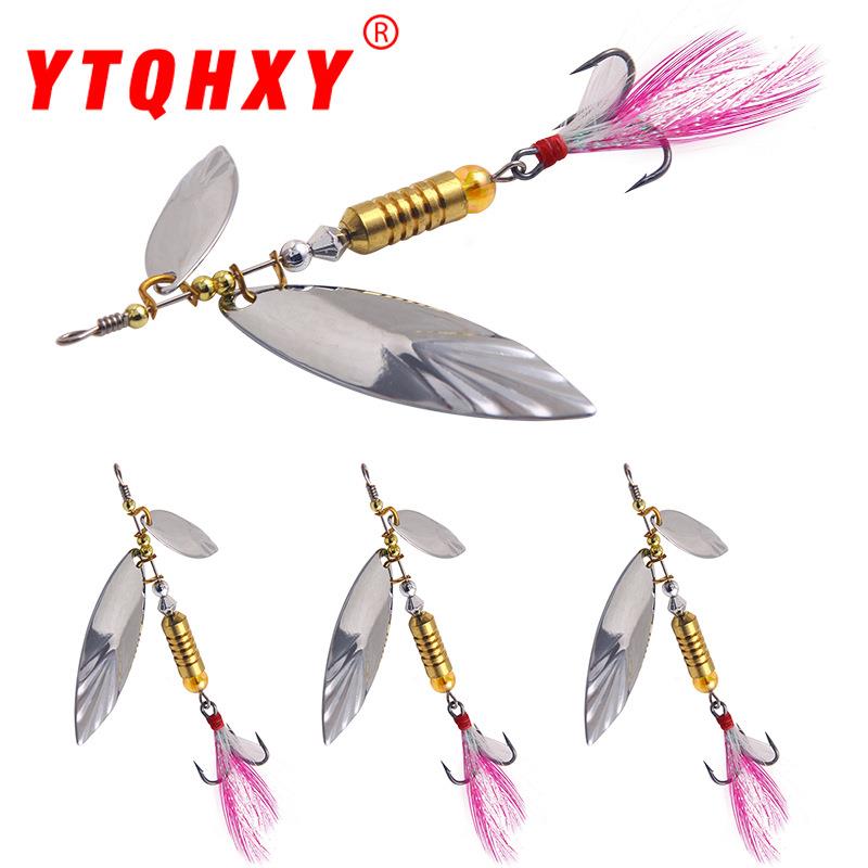 路亚饵亮片鱼钩 6.7g/6cm金属柳叶亮片假饵 海钓淡水鱼饵 渔具