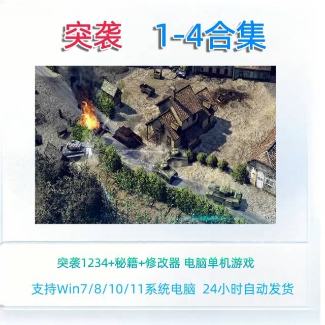 突袭1234合集电脑单机游戏资STEAM