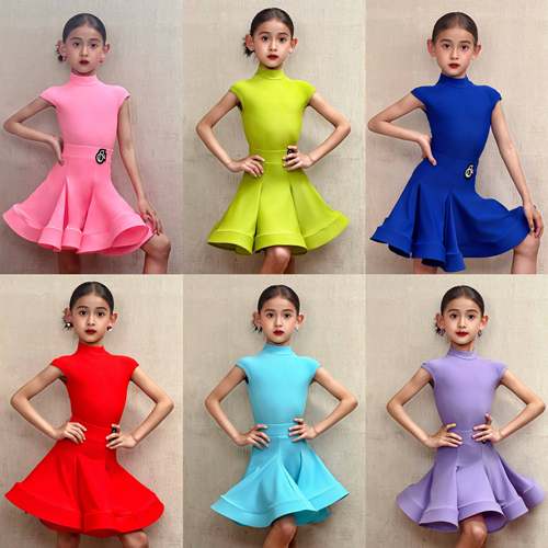 女童拉丁舞比赛规定赛服