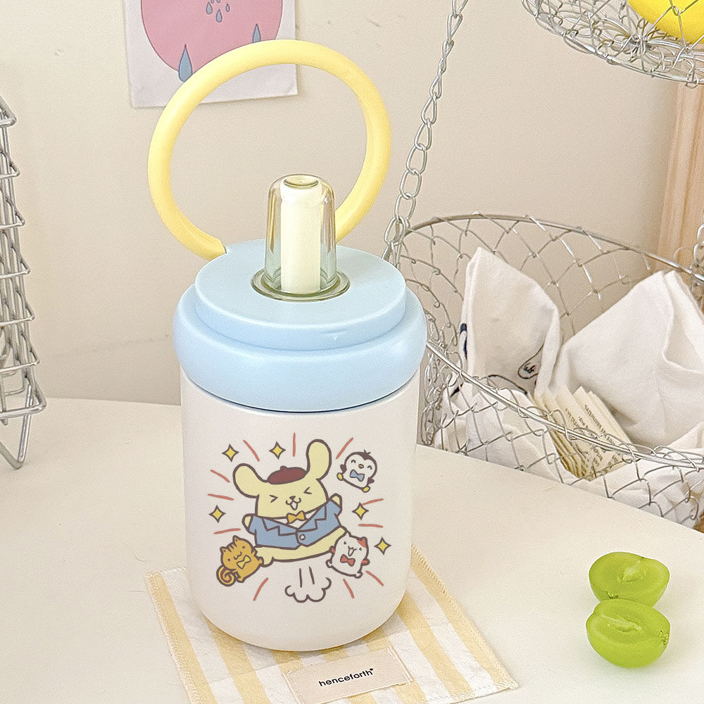布丁狗职业风萌物保温水杯｜蓝色圆环提手保温杯+ 马克杯,个性定制/设计服务/DIY,保温杯,淘宝优惠券,粉丝福利购,淘宝优惠卷