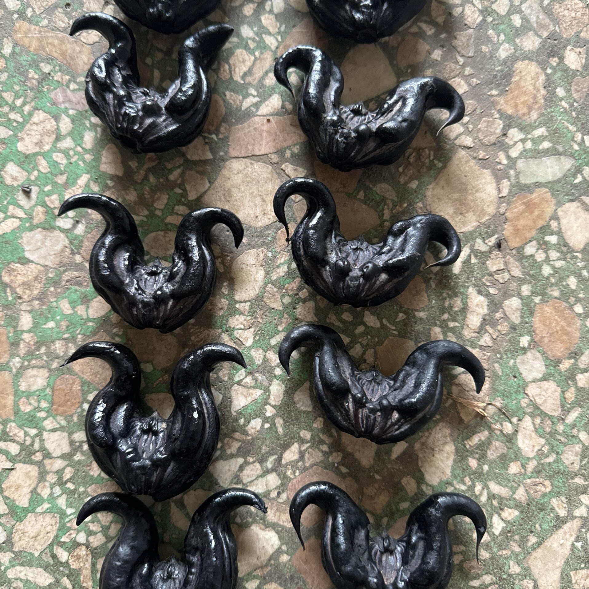 不断角菱角挂饰10个装