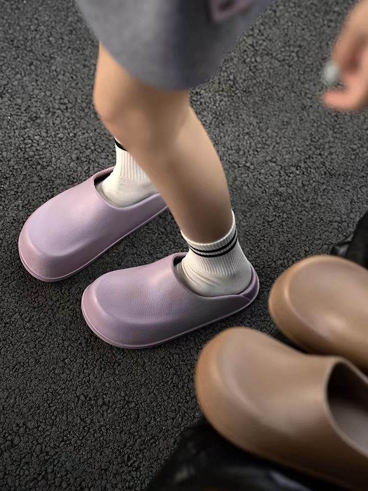 品牌捡漏包头拖鞋男女夏外穿2026新款穆勒一脚蹬半拖鞋厨师鞋厚底,流行男鞋,包头拖,淘宝优惠券,粉丝福利购,淘宝优惠卷