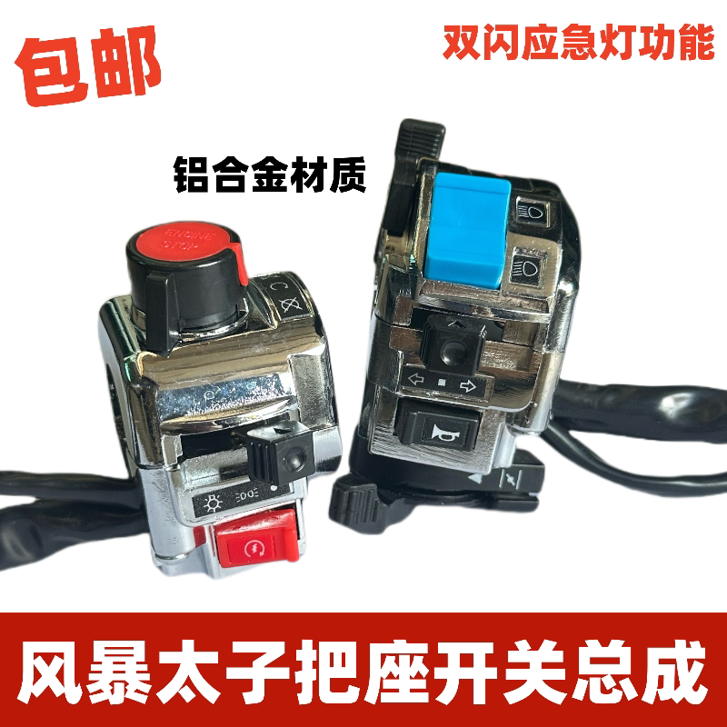 宗申隆鑫力帆风暴太子开关总成