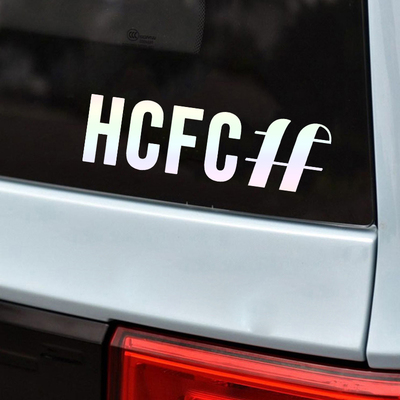 HCFC张敬轩个性罗兵装饰汽车后玻璃潮流文字电动摩托车贴