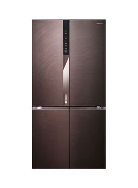 Hisense/海信BCD-607WTDGVBPIVC2璀璨真空头等舱十字门零嵌入冰箱