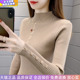 女洋气内搭针织衫 毛衣打底衫 修身 显瘦上衣长袖 半高领冬季 女装 新款