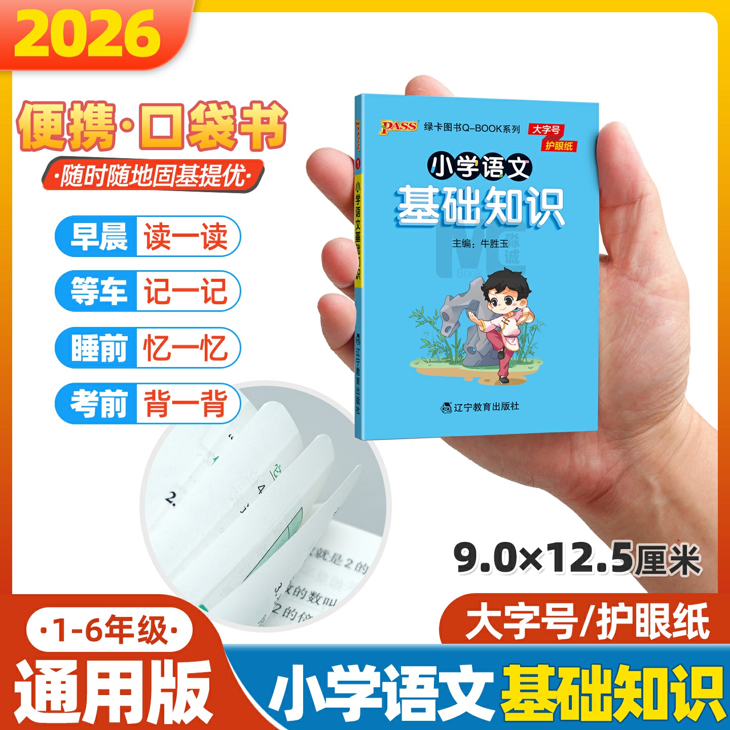 qbook小学语文基础知识口袋书