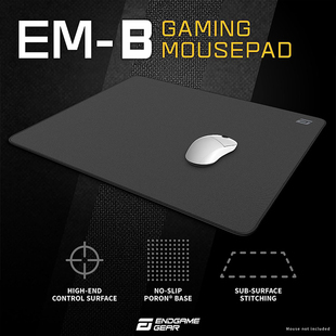ENDGAME GEAR EM系列电竞游戏鼠标垫 采用日本井上poron 控制垫