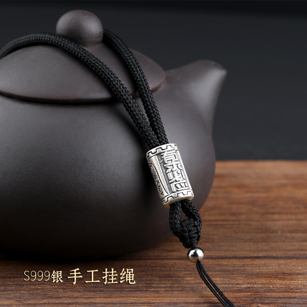 纯银配饰手工编织美观大方