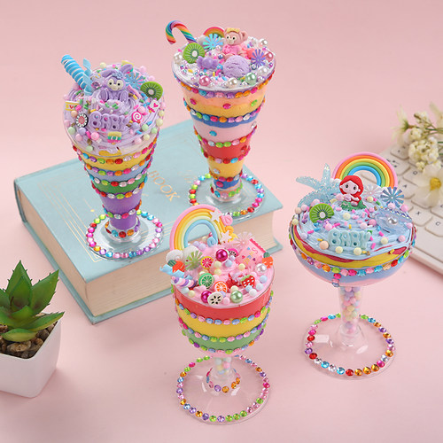 冰淇淋玩具奶油胶女孩diy手工