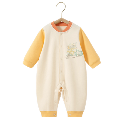 贝肽斯婴儿衣服连体衣春秋款