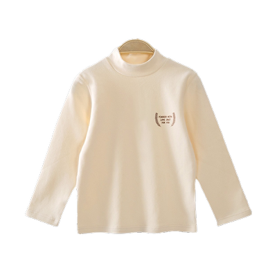 贝肽斯长袖T恤纯棉打底衫