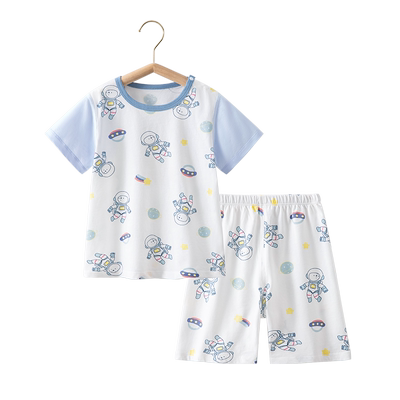 贝肽斯宝宝睡衣10A抗菌纯棉秋冬