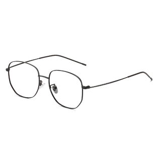 防蓝光辐射抗疲劳近视眼镜男潮痞帅可配度数护眼睛变色平光平面镜