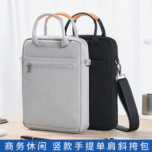 适用微软surface pro3/4/5/6/7/8/9/10/11笔记本电脑包12.3寸手提包防水13大容量单肩斜挎pad平板配件收纳男