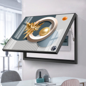 电表箱装 饰画客厅背景墙挂画餐厅抽象开关盒遮挡壁画轻奢晶瓷镶钻