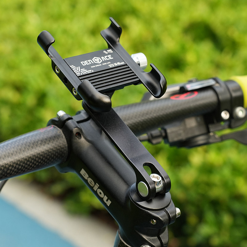 铝合金手机架山地公路自行车骑行手机架视频支架把立导航运动相机