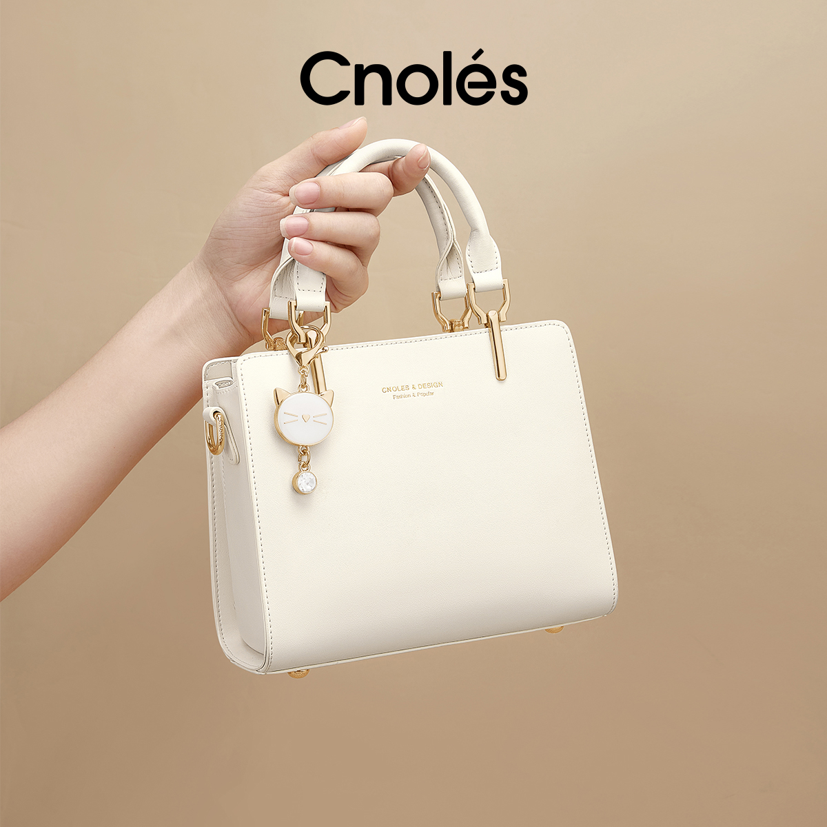 cnoles专柜正品轻奢女包