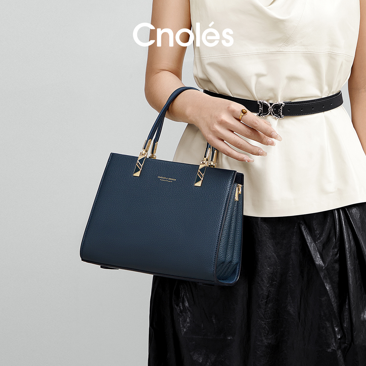 cnoles专柜正品轻奢女包