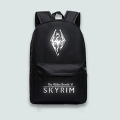 STEAM奇幻RPG上古卷轴5 书包简约休闲双肩包电脑百搭时尚 潮流背包