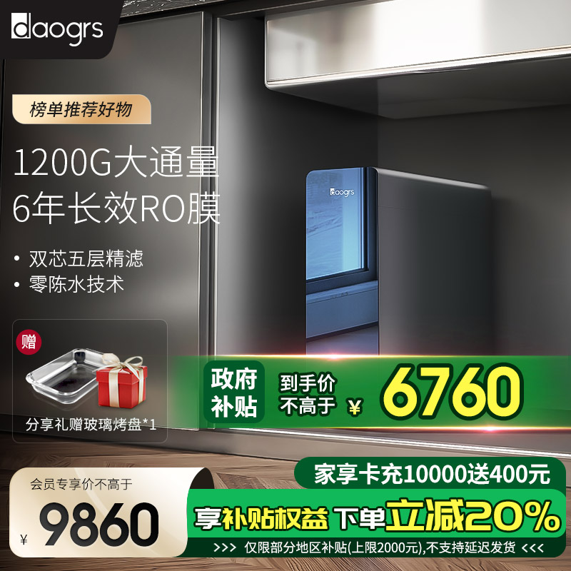 daogrs厨下净水器RO膜