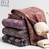 老年人高腰打底裤 内穿加绒加厚秋裤 一体绒 女冬季 中老年妈妈保暖裤