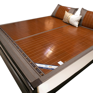 凉席竹席冰丝席夏天2025新款夏季天然草席子双面折叠家用冬夏两用