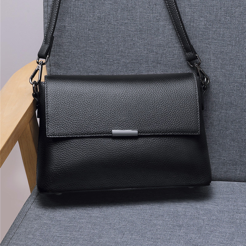 真皮女包头层牛皮2021新款时尚大气中年妈妈包包软皮单肩斜挎小包
