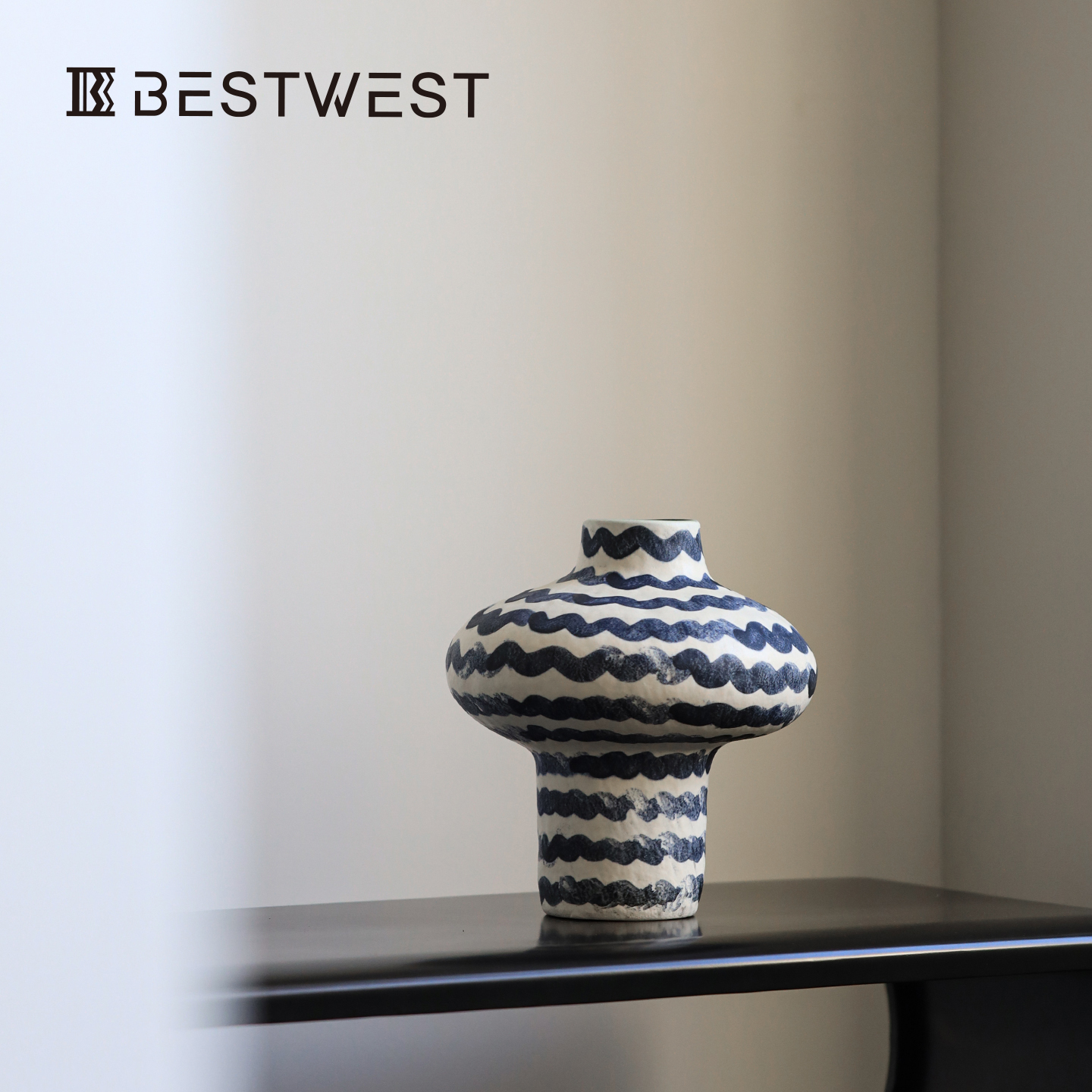 大丹陶瓷设计师正品花瓶