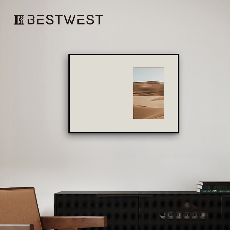 现代客厅装饰画入户玄关餐厅沙发背景墙挂画电表箱遮罩画装饰简约