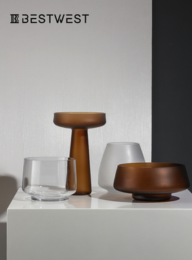 花瓶覆古无障碍豪华高端玻璃水培花卉装饰品客厅插花装饰水培容器